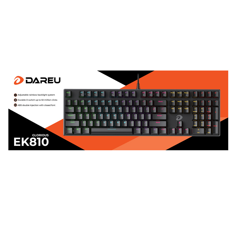 Bàn phím cơ DareU EK810 Blue switch
